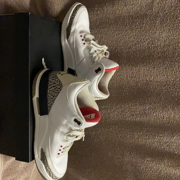 Jordan 3s retro 2010 white cement 3s main image 4
